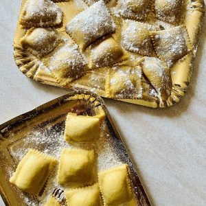 recipe, ravioli, food